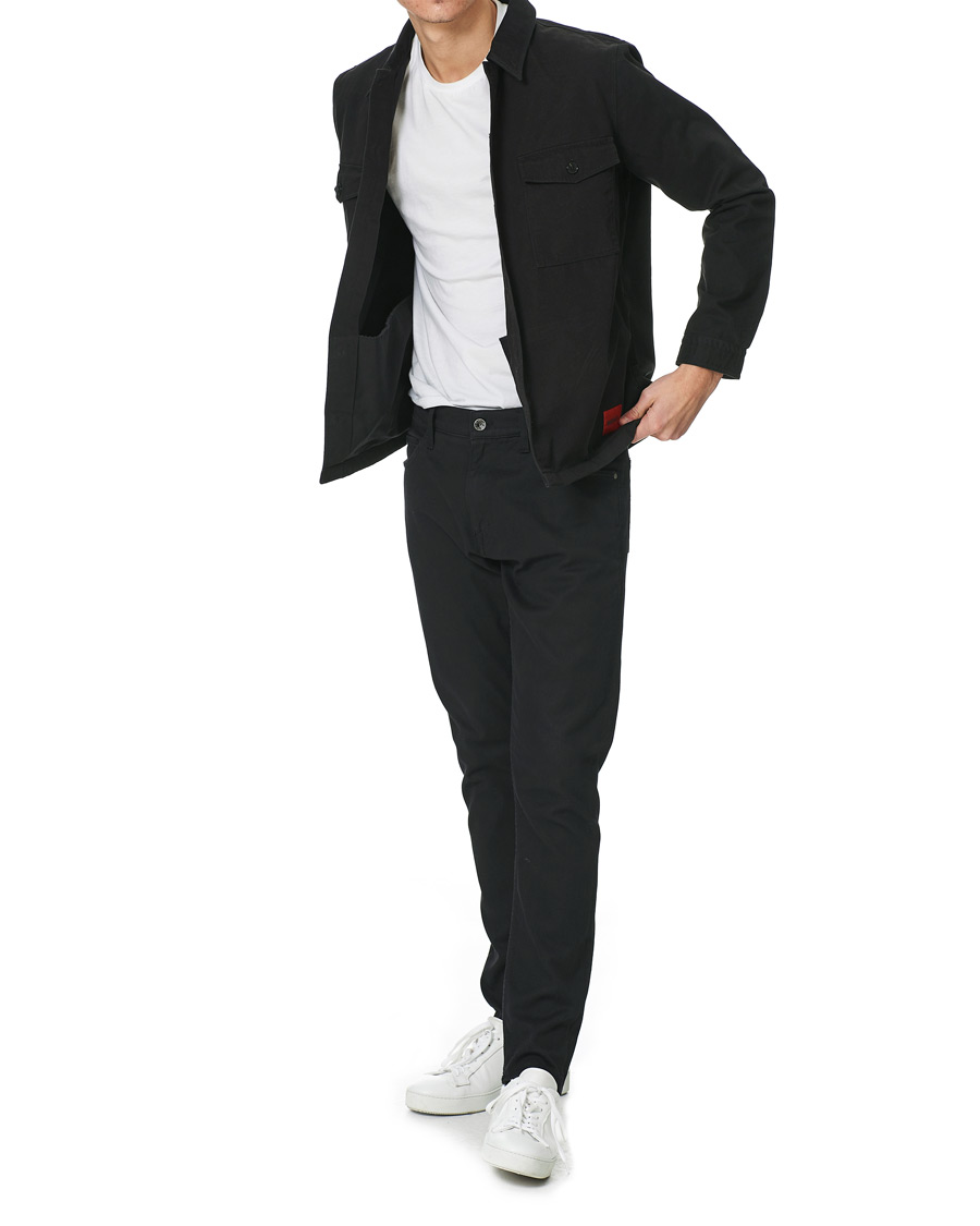 Homme | Chemises | HUGO | Enalu Overshirt Black