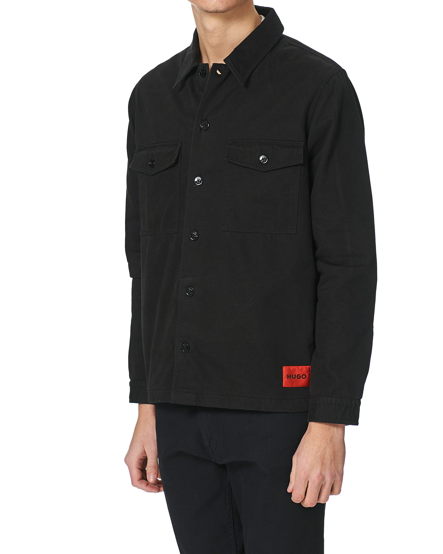 Homme | Chemises | HUGO | Enalu Overshirt Black