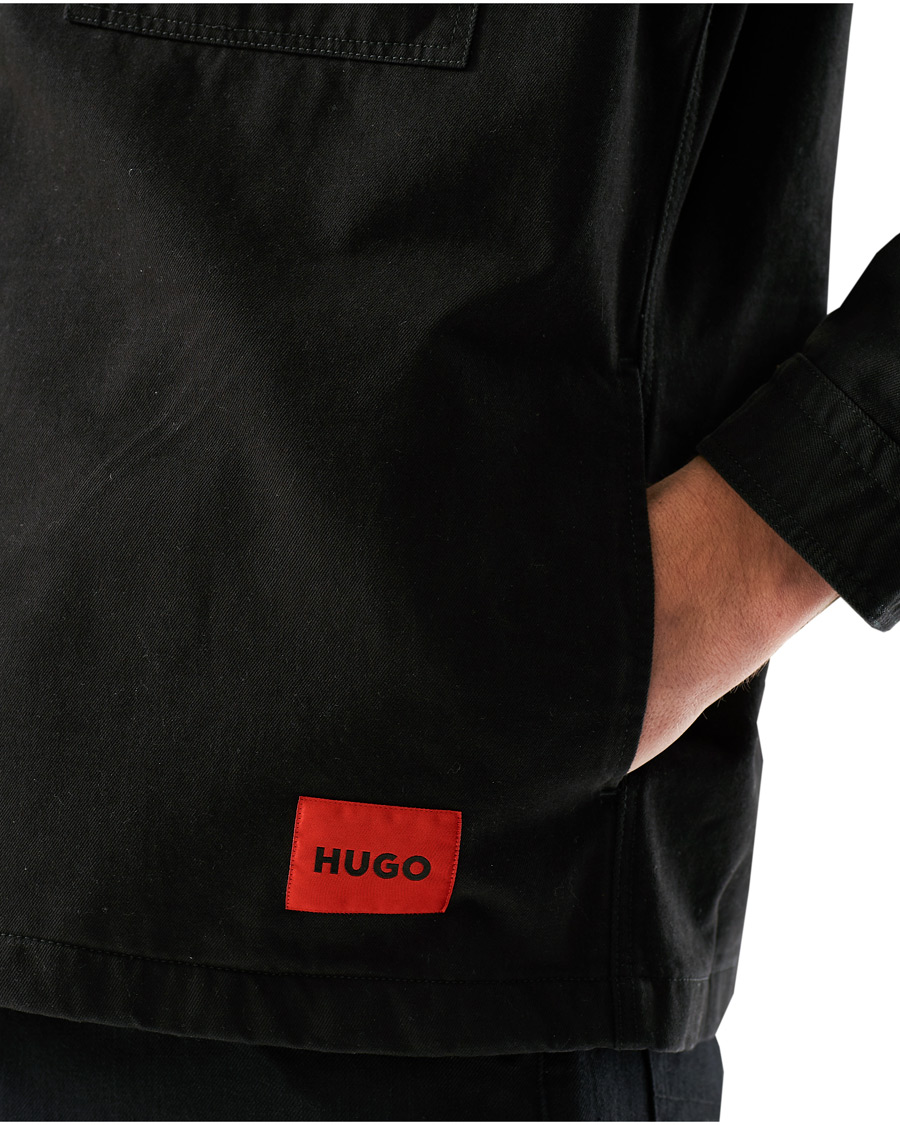 Homme | Chemises | HUGO | Enalu Overshirt Black