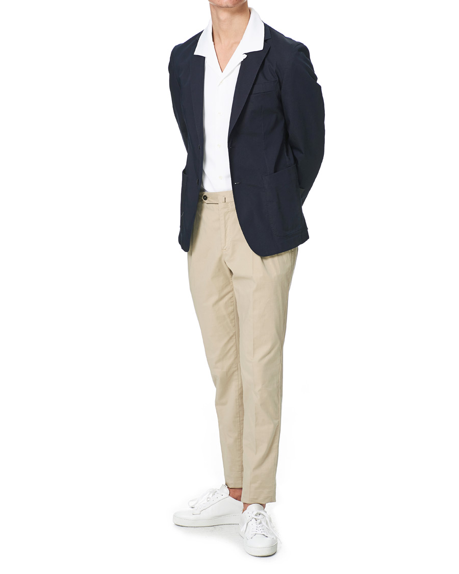 Heren | Blazers | BOSS BLACK | BOSS Hanry Cotton Blazer Dark Blue
