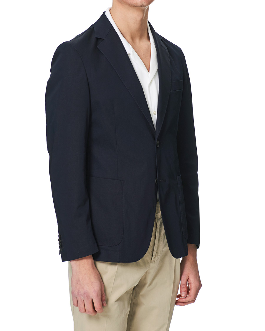 Heren | Blazers | BOSS BLACK | BOSS Hanry Cotton Blazer Dark Blue