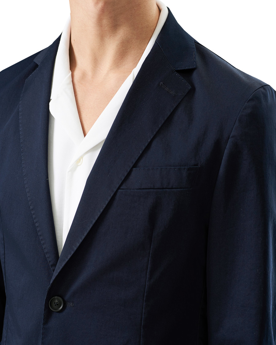 Heren | Blazers | BOSS BLACK | BOSS Hanry Cotton Blazer Dark Blue