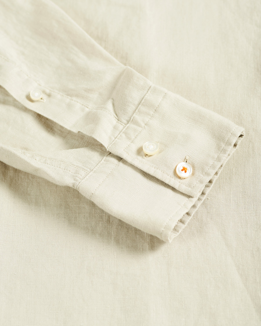 Homme | Chemises | BOSS ORANGE | BOSS Casual Relegent Linen Shirt Light Beige