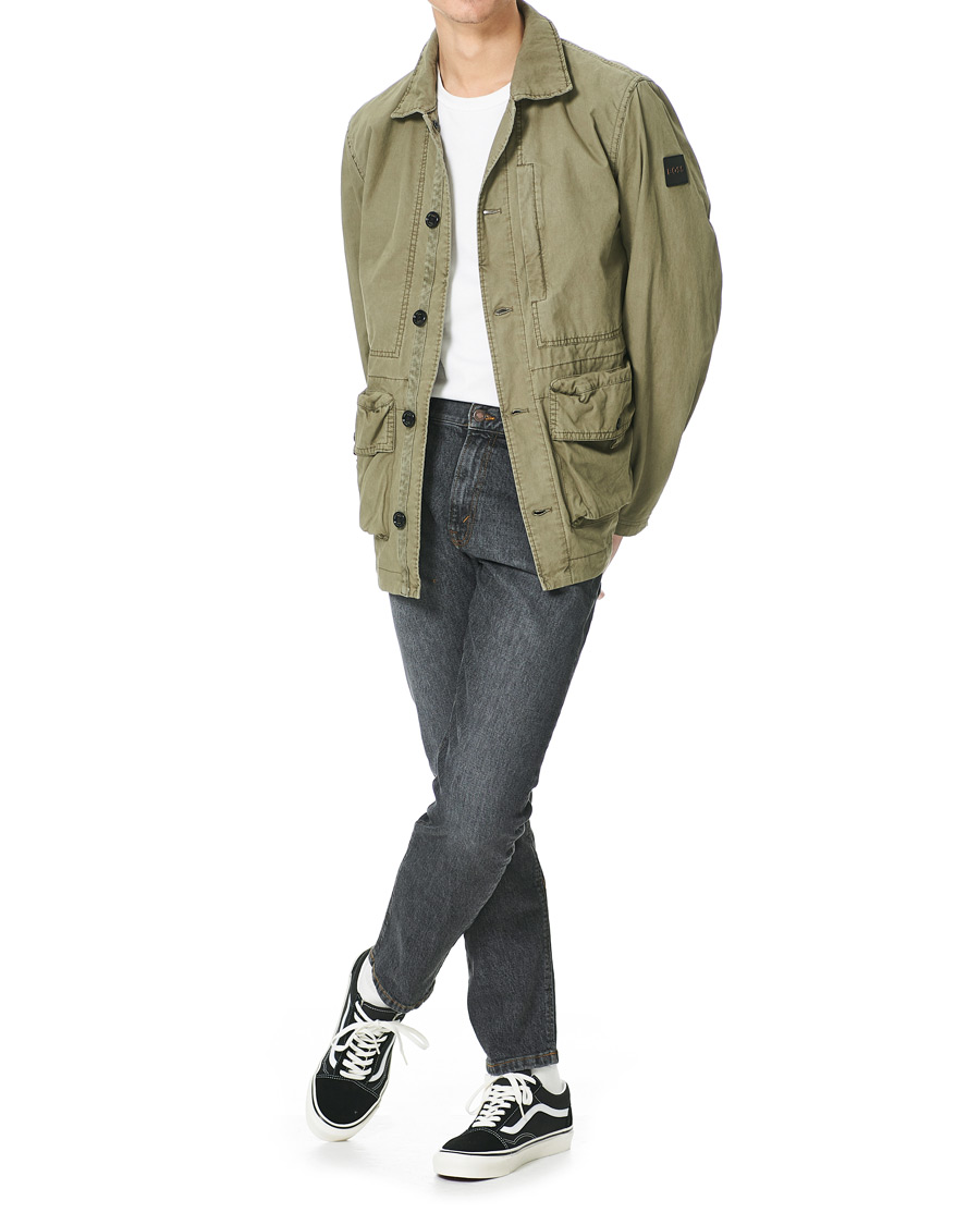 Homme | Manteaux Et Vestes | BOSS ORANGE | BOSS Casual Osmar Field Jacket Open Green