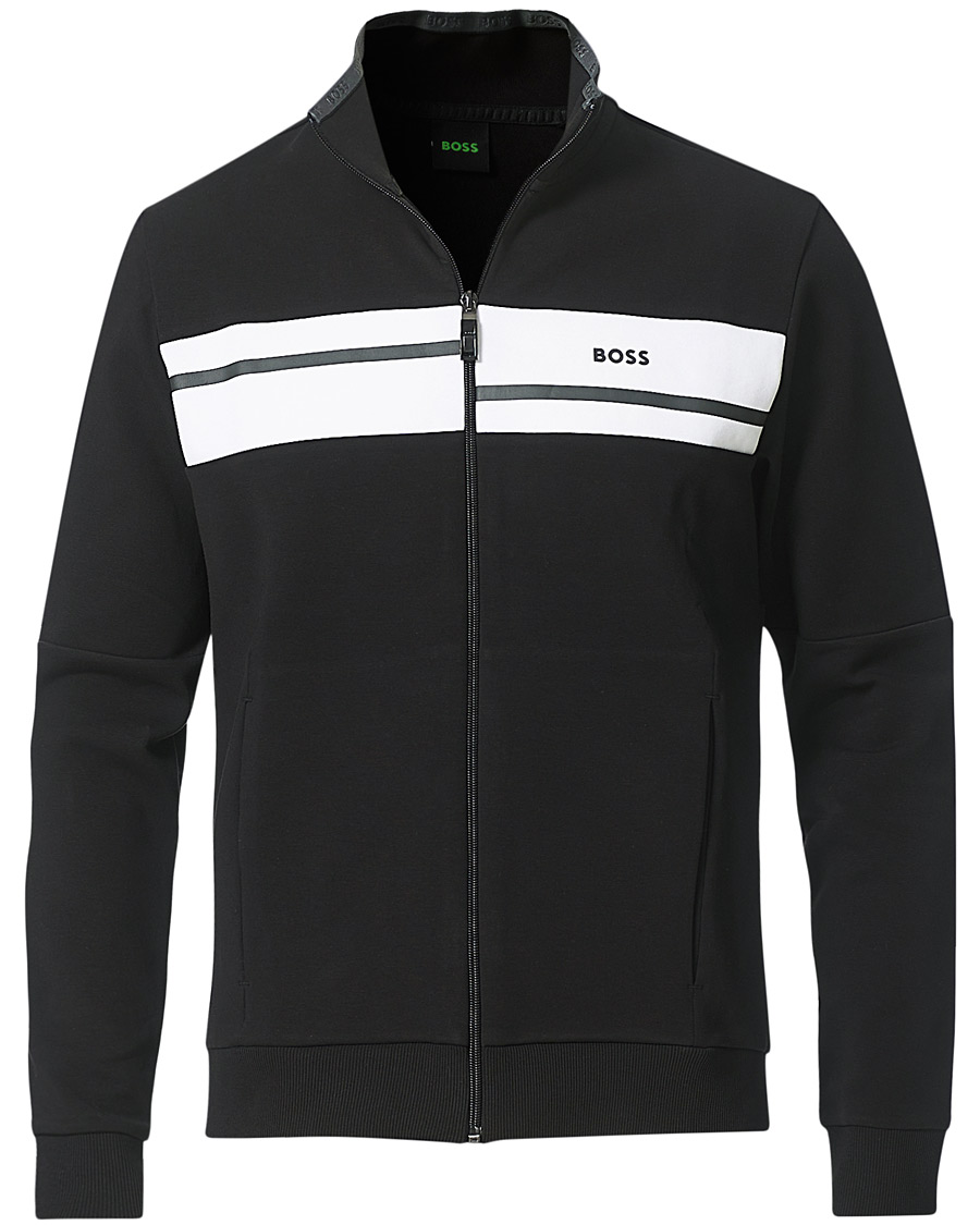 Homme | Pulls Et Tricots | BOSS GREEN | BOSS Athleisure Skaz Full Zip Black