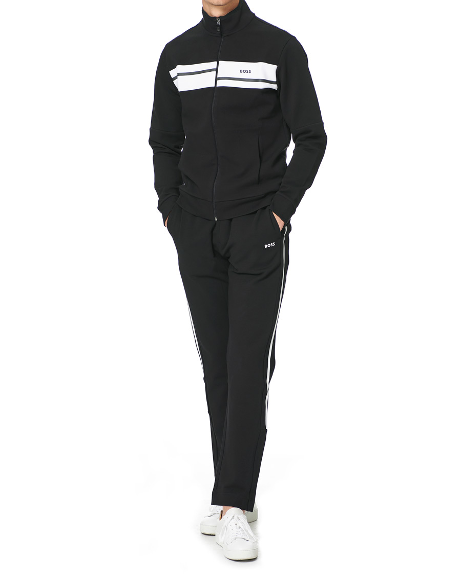 Homme | Pulls Et Tricots | BOSS GREEN | BOSS Athleisure Skaz Full Zip Black