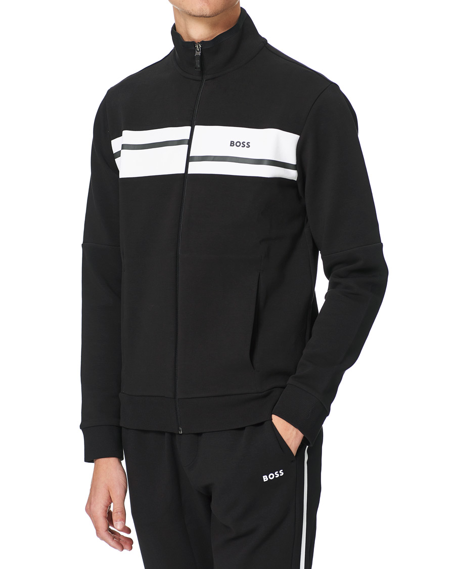 Homme | Pulls Et Tricots | BOSS GREEN | BOSS Athleisure Skaz Full Zip Black