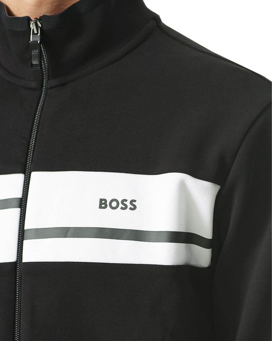 Homme | Pulls Et Tricots | BOSS GREEN | BOSS Athleisure Skaz Full Zip Black