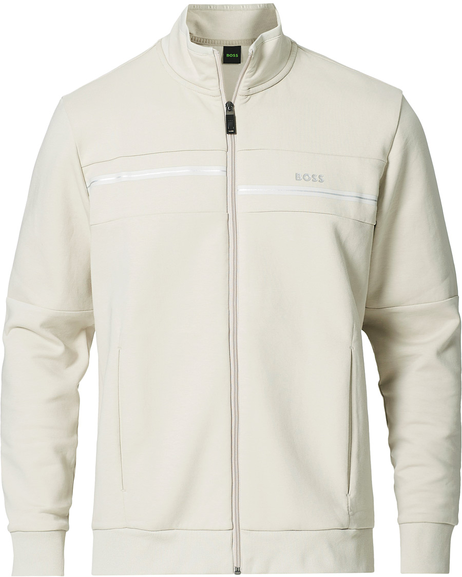 Homme | Pulls Et Tricots | BOSS GREEN | BOSS Athleisure Skaz Full Zip Light Beige