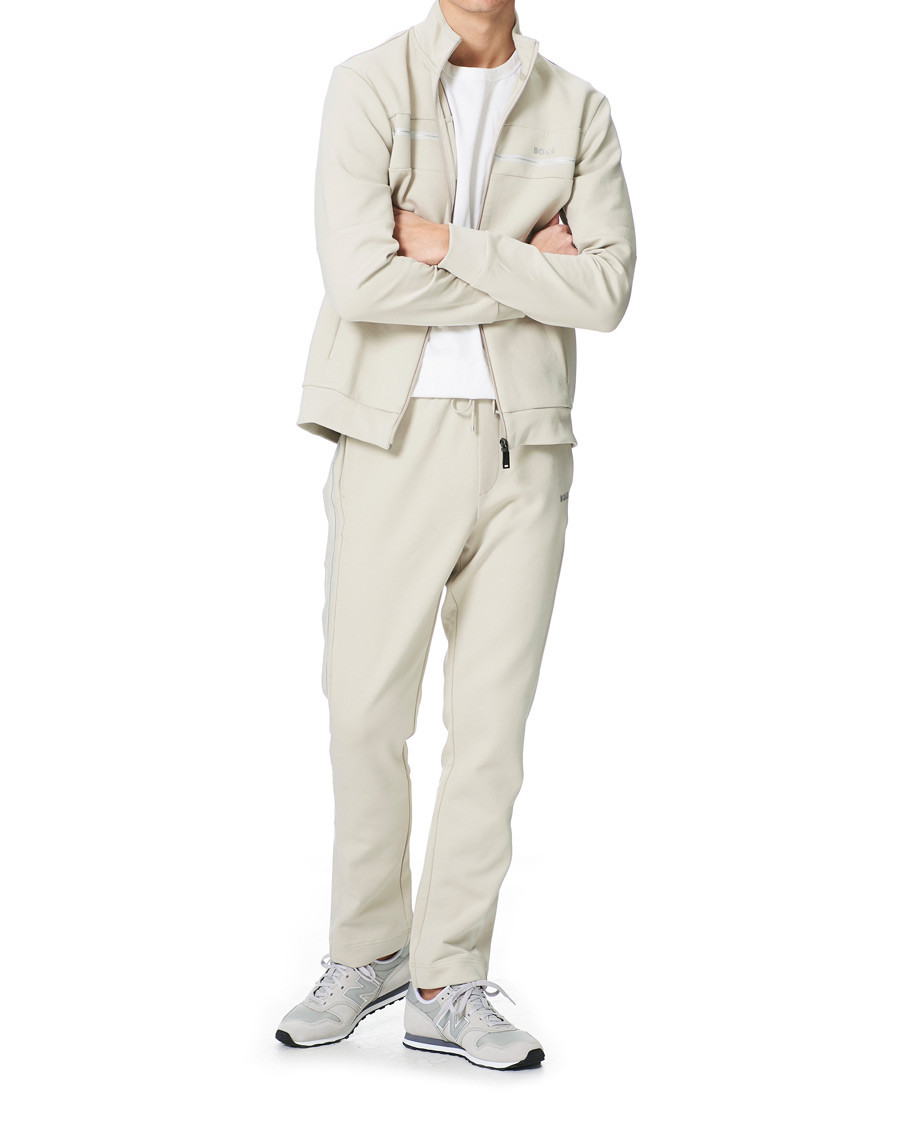 Homme | Pulls Et Tricots | BOSS GREEN | BOSS Athleisure Skaz Full Zip Light Beige