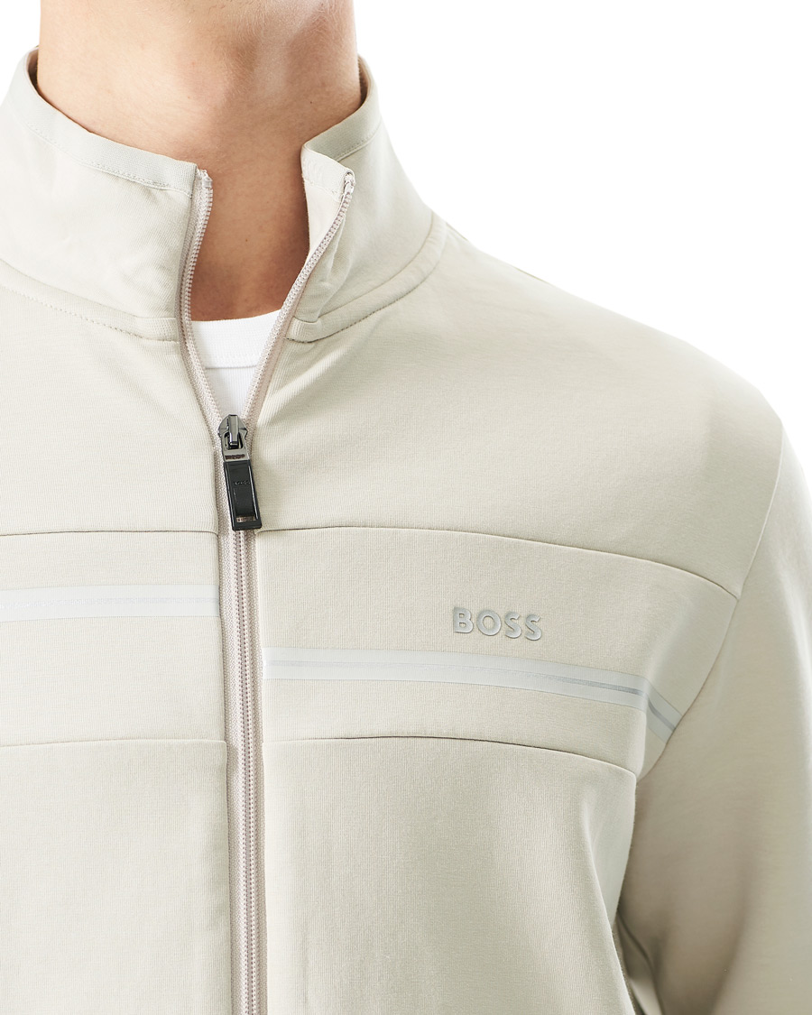 Homme | Pulls Et Tricots | BOSS GREEN | BOSS Athleisure Skaz Full Zip Light Beige