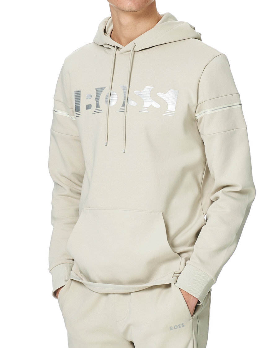 Homme | Pulls Et Tricots | BOSS GREEN | BOSS Athleisure Soody Hoodie Light Beige