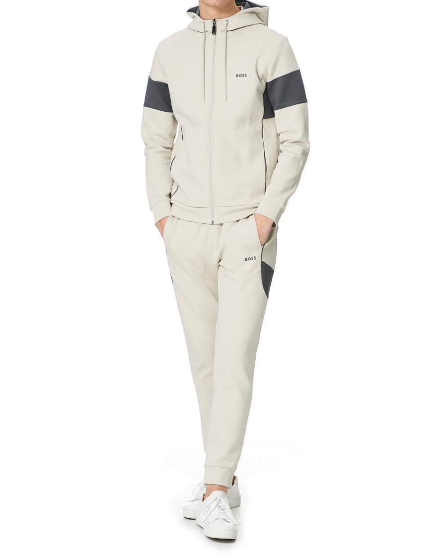 Homme | Pulls Et Tricots | BOSS GREEN | BOSS Athleisure Tracksuit Set Light Beige