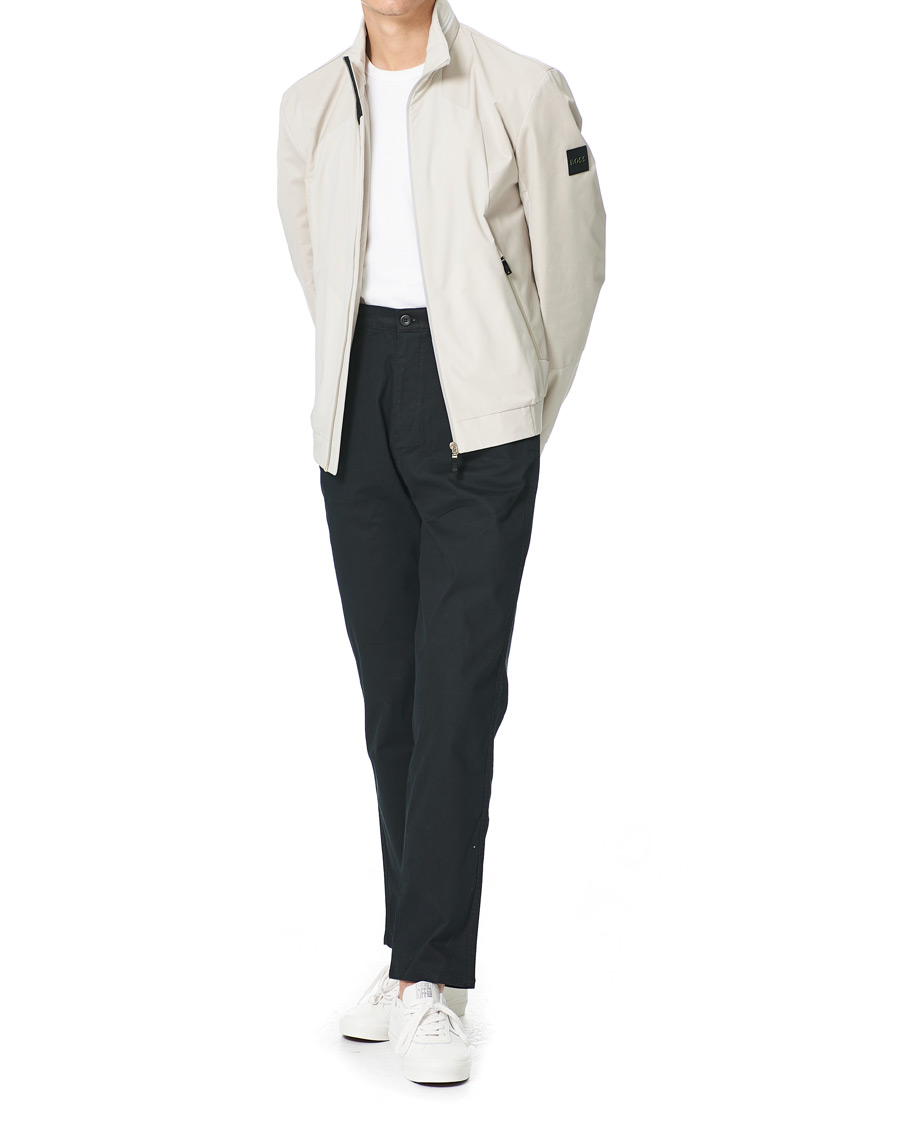 Homme | Manteaux Et Vestes | BOSS GREEN | BOSS Athleisure Furio Taped Logo Jacket Light Beige