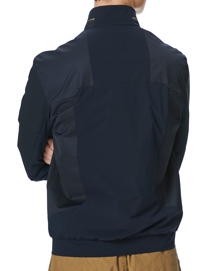 Homme | Manteaux Et Vestes | BOSS GREEN | BOSS Athleisure Furio Taped Logo Jacket Dark Blue