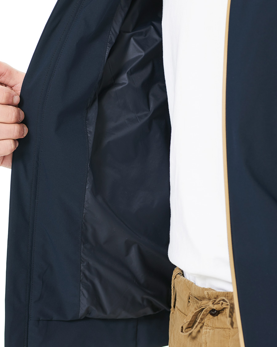Homme | Manteaux Et Vestes | BOSS GREEN | BOSS Athleisure Furio Taped Logo Jacket Dark Blue