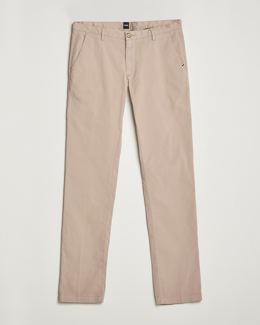 Heren | Broeken | BOSS BLACK | Rice 3D Chinos Khaki