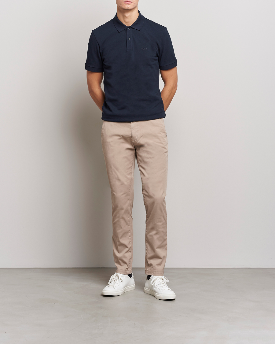 Heren | Broeken | BOSS BLACK | Rice 3D Chinos Khaki
