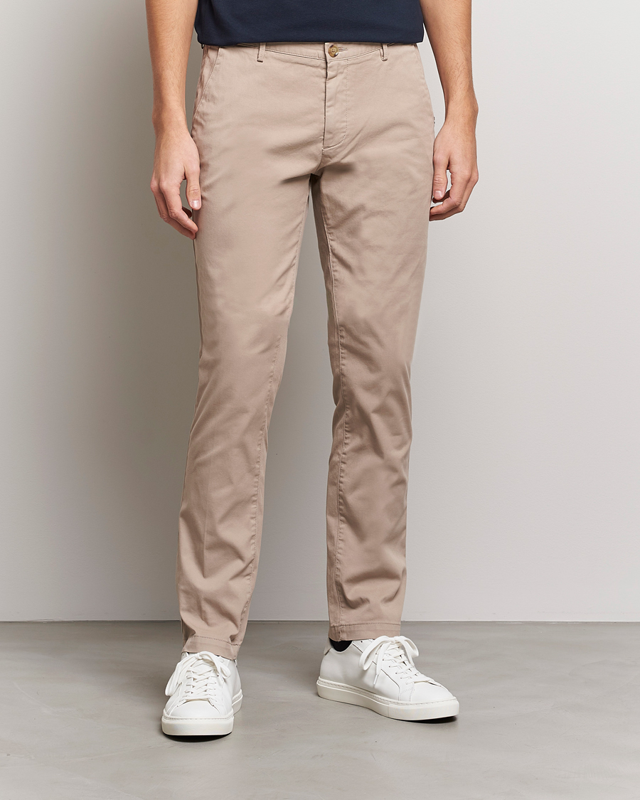 Heren | Broeken | BOSS BLACK | Rice 3D Chinos Khaki