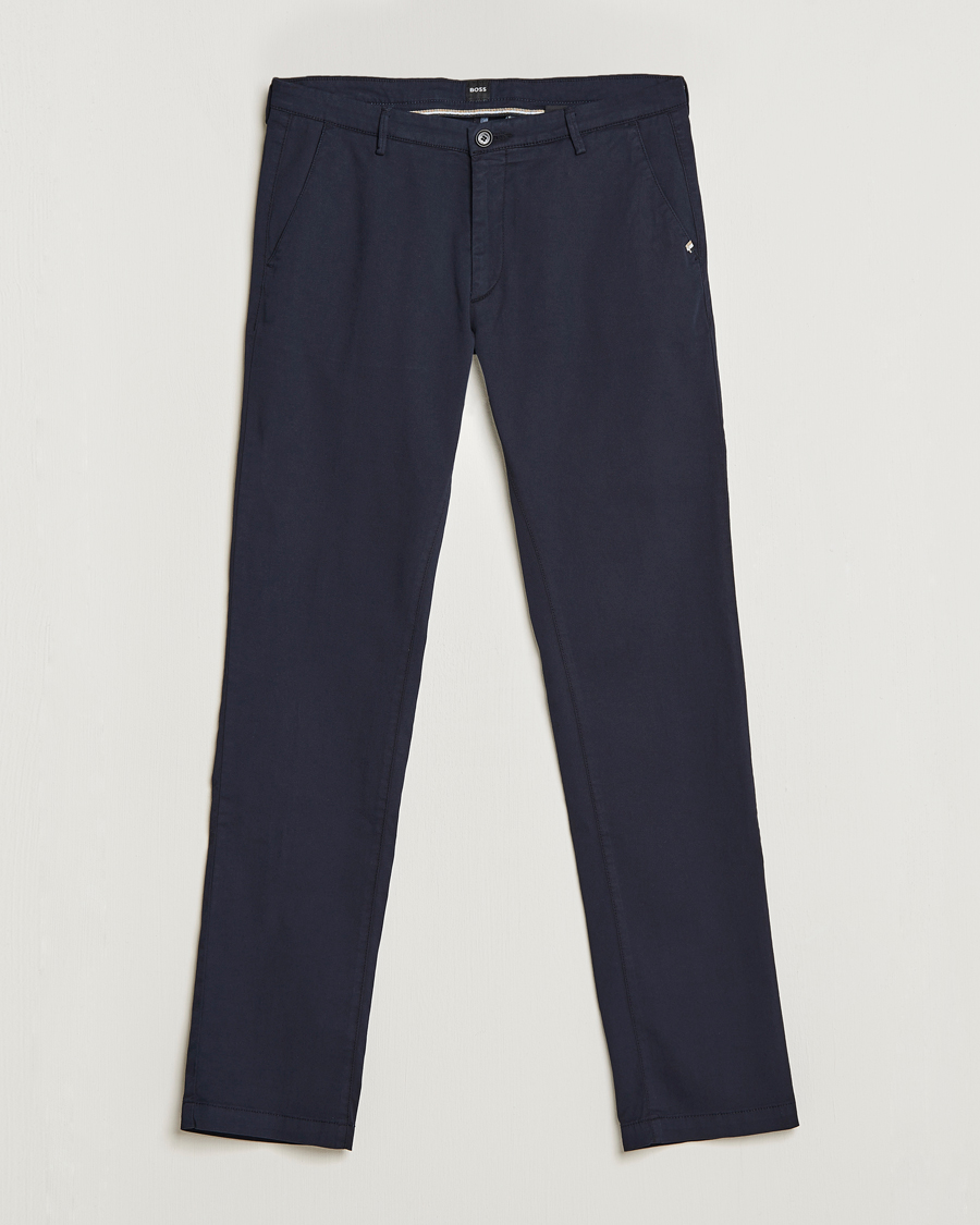 Homme | Pantalons | BOSS BLACK | Rice 3D Chinos Dark Blue
