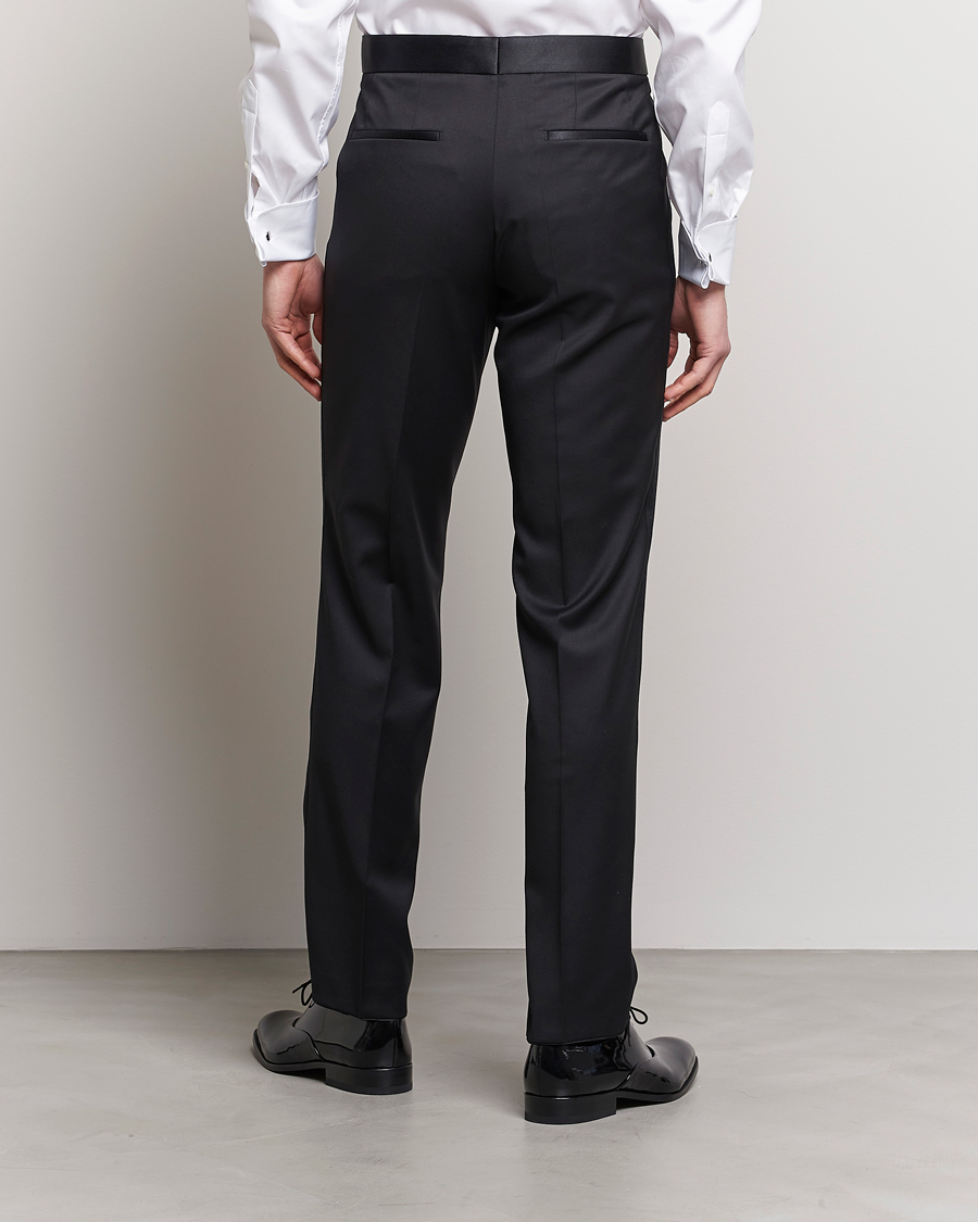 Heren | Broeken | BOSS BLACK | Lenon Tuxedo Trousers Black
