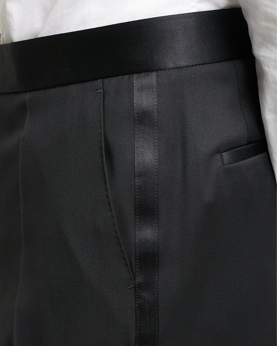 Heren | Broeken | BOSS BLACK | Genius Tuxedo Trousers Black