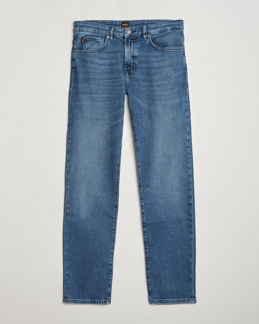 Heren | Jeans | BOSS ORANGE | Re.Maine Jeans Medium Blue