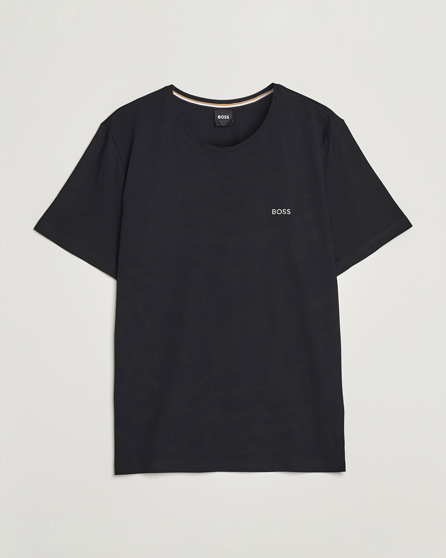 Homme | T-shirts | BOSS BLACK | Loungewear Small Logo Tee Black