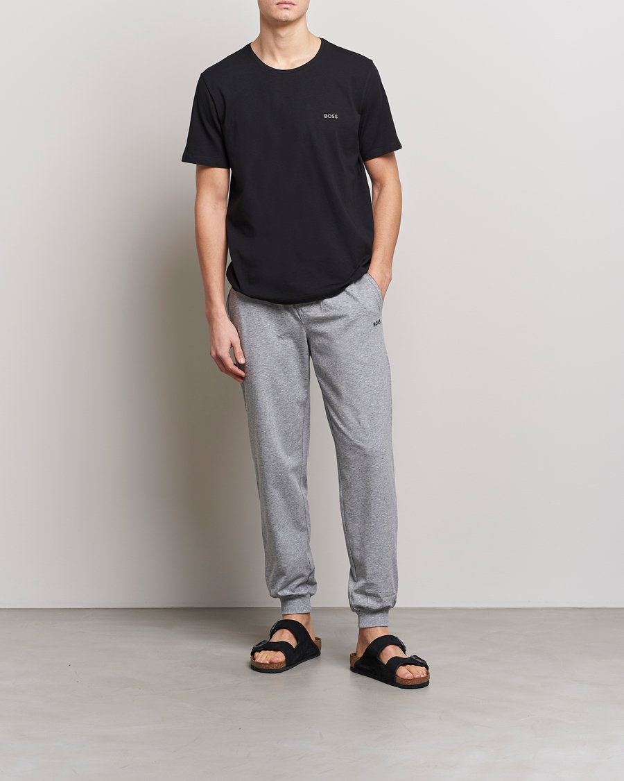 Homme | T-shirts | BOSS BLACK | Loungewear Small Logo Tee Black