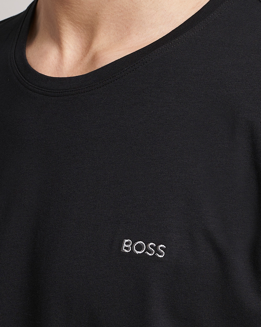 Homme | T-shirts | BOSS BLACK | Loungewear Small Logo Tee Black