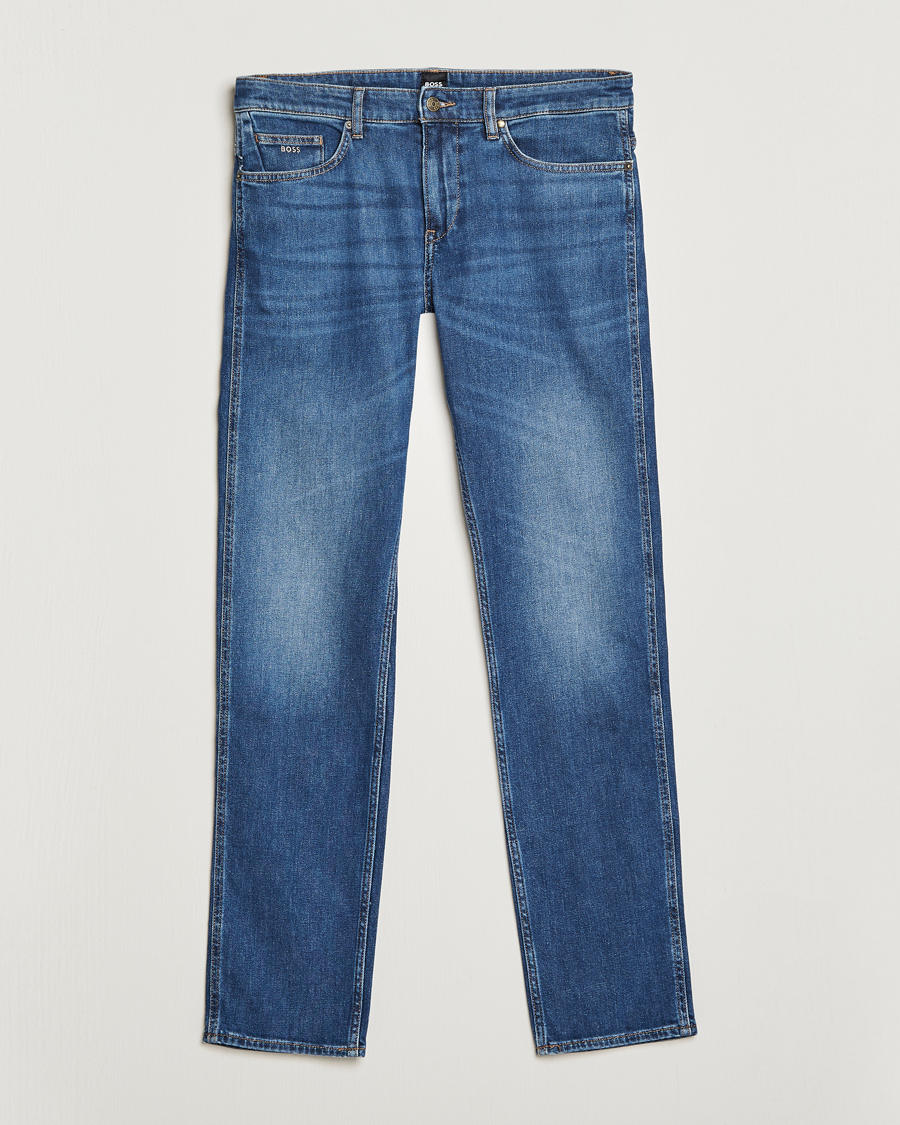 Heren | Jeans | BOSS BLACK | Delaware Jeans Light Wash