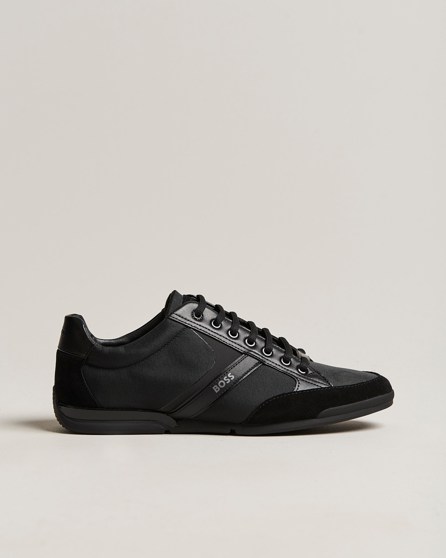 Homme | Saturn Low Sneaker Black | BOSS GREEN | Saturn Low Sneaker Black