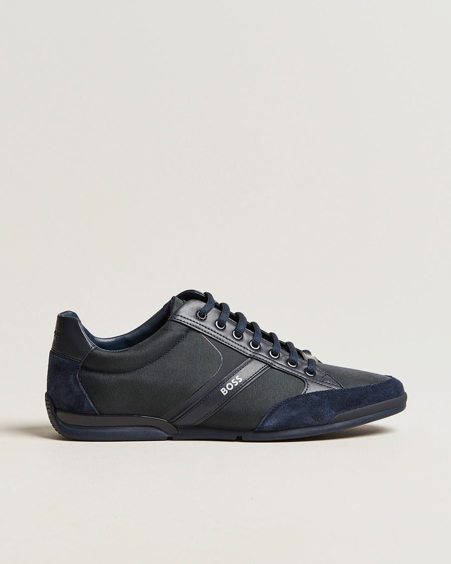 Homme | Saturn Low Sneaker Navy | BOSS GREEN | Saturn Low Sneaker Navy
