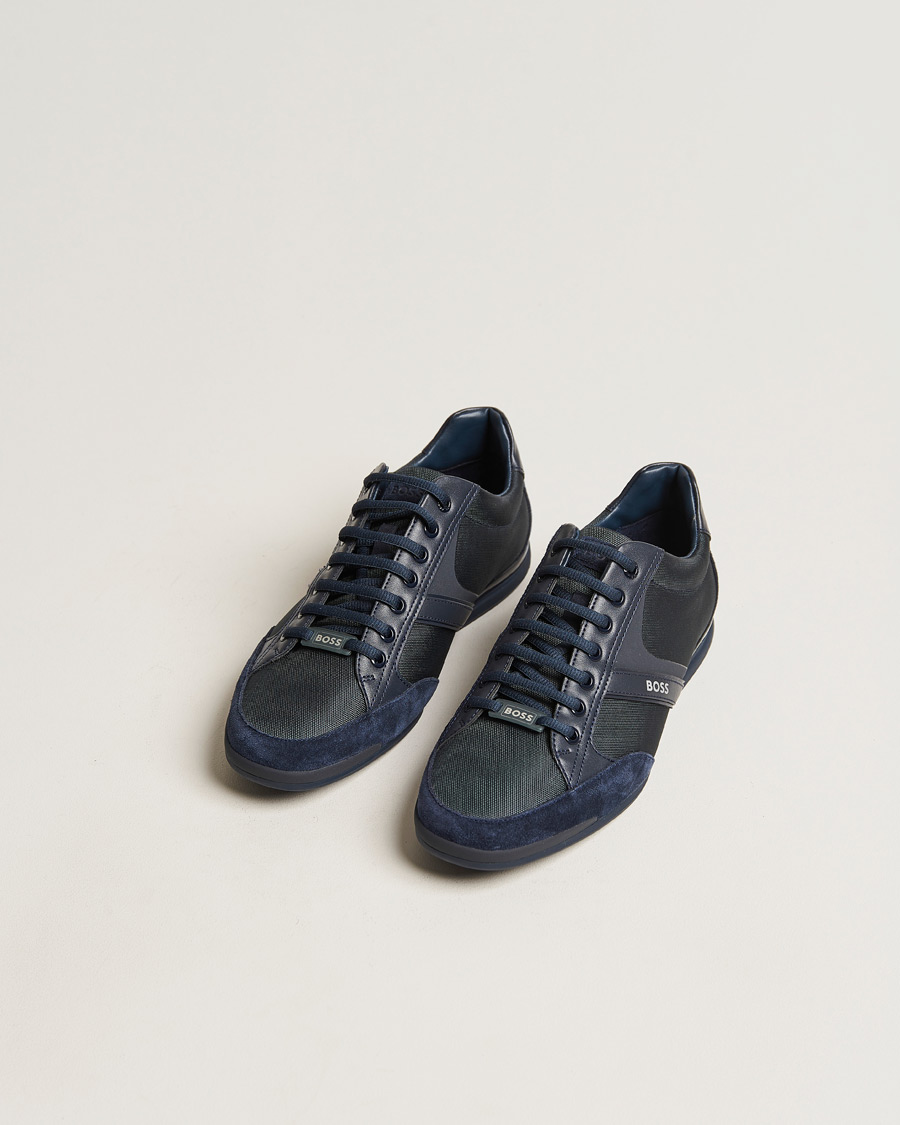 Homme | Saturn Low Sneaker Navy | BOSS GREEN | Saturn Low Sneaker Navy