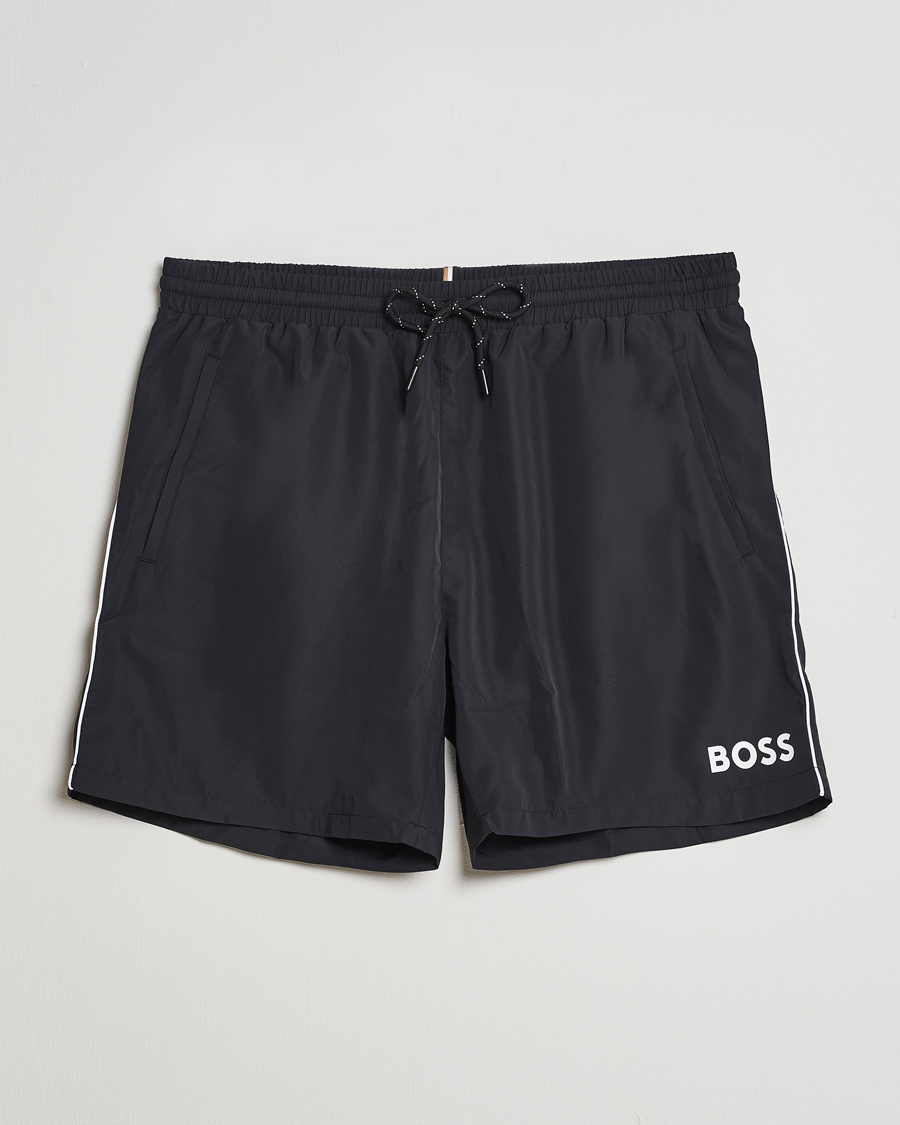 Homme | Maillots De Bain | BOSS BLACK | Starfish Swimshorts Black