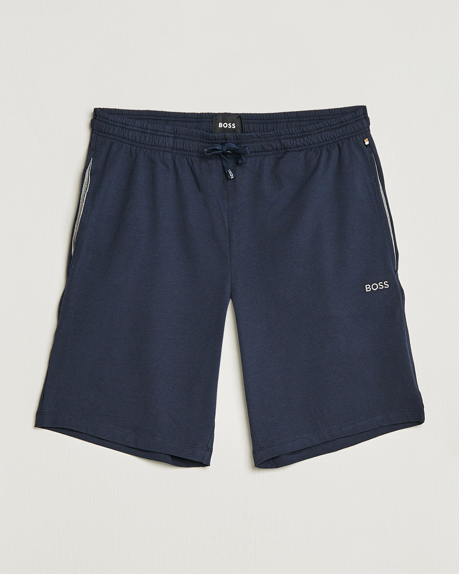 Heren | Korte broek | BOSS BLACK | Mix & Match Sweatshorts Dark Blue