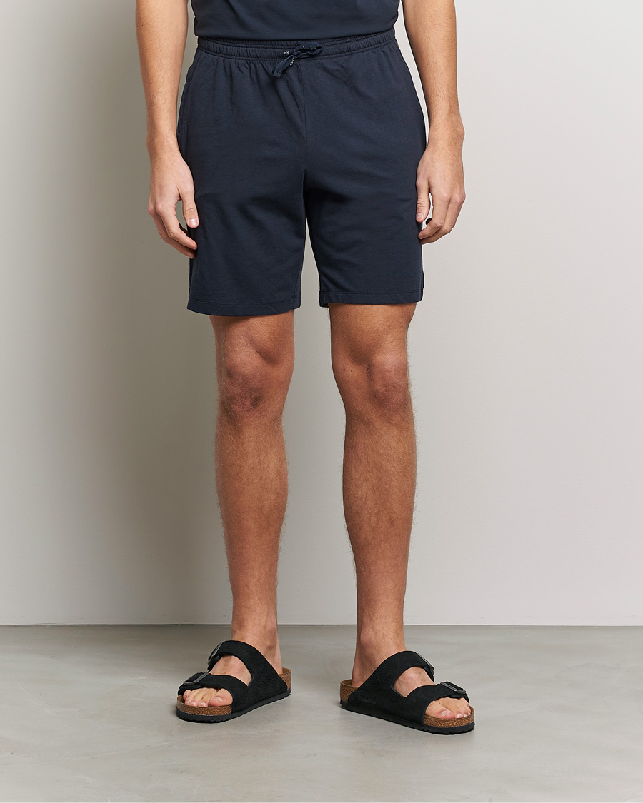 Heren | Korte broek | BOSS BLACK | Mix & Match Sweatshorts Dark Blue