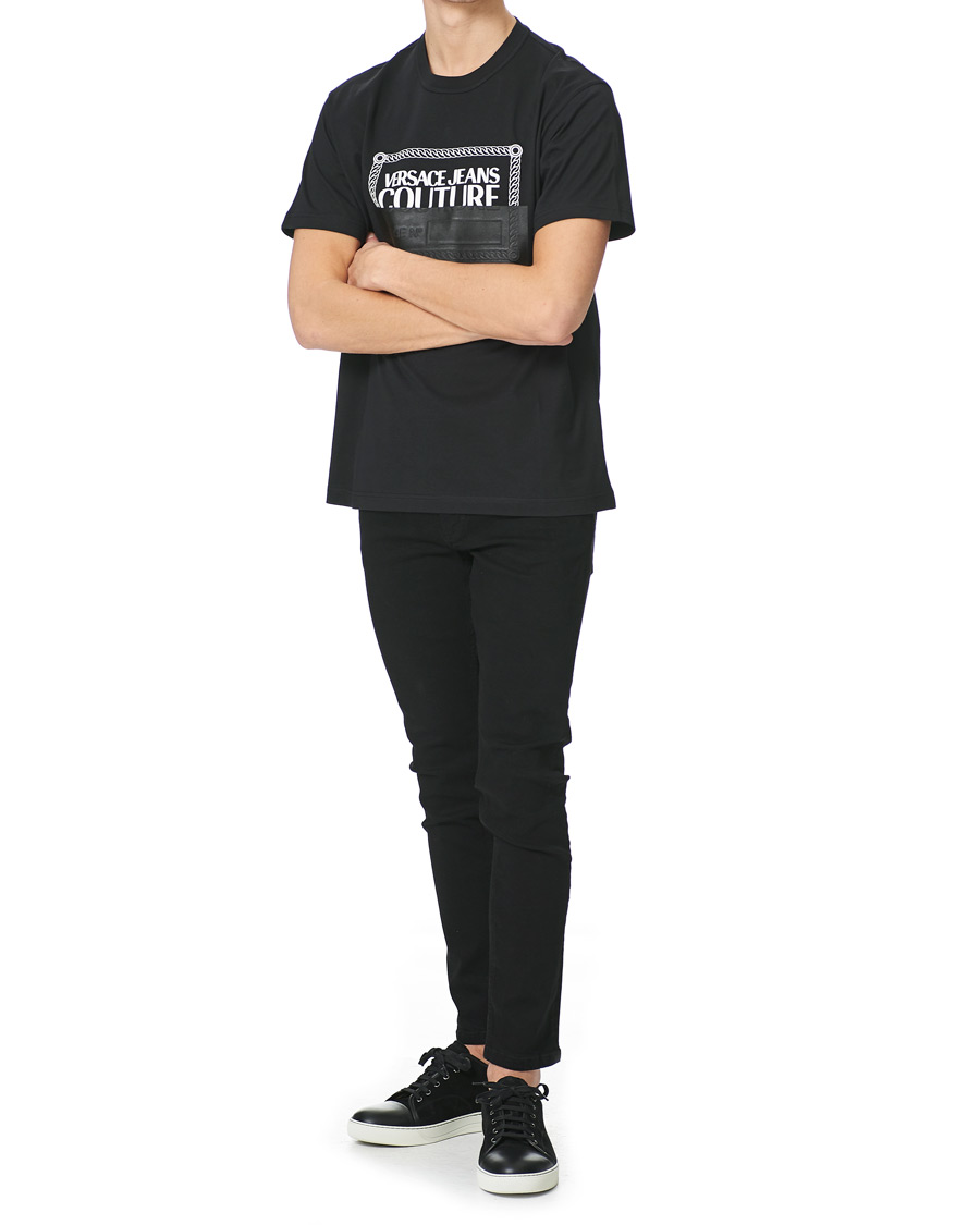 Heren | T-shirts | Versace Jeans Couture | Piece Nr Tape T-Shirt Black