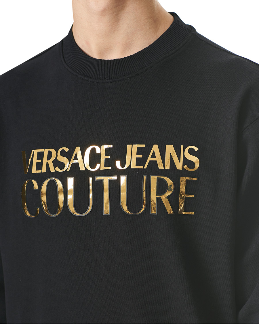 Heren | Truien | Versace Jeans Couture | Logo Mirror Sweatshirt Black