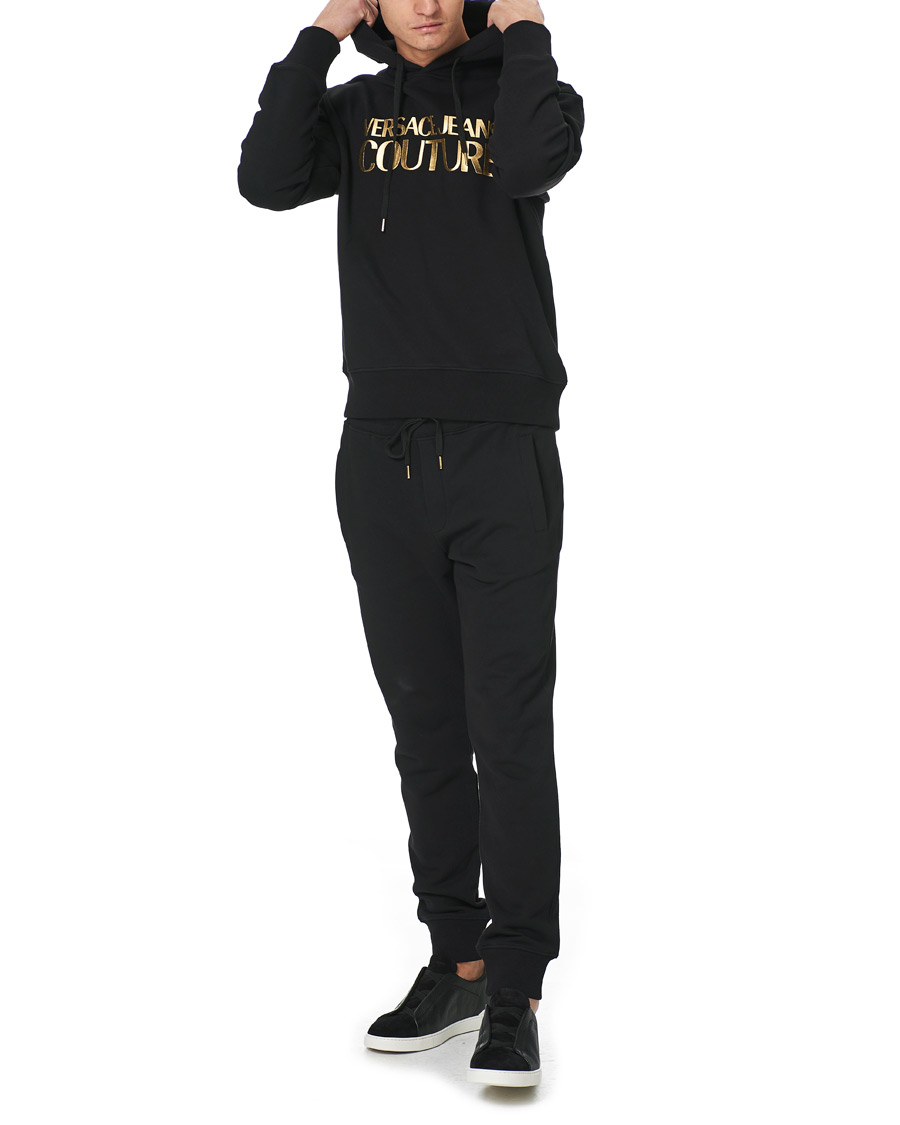 Heren | Truien | Versace Jeans Couture | Logo Hoodie Black