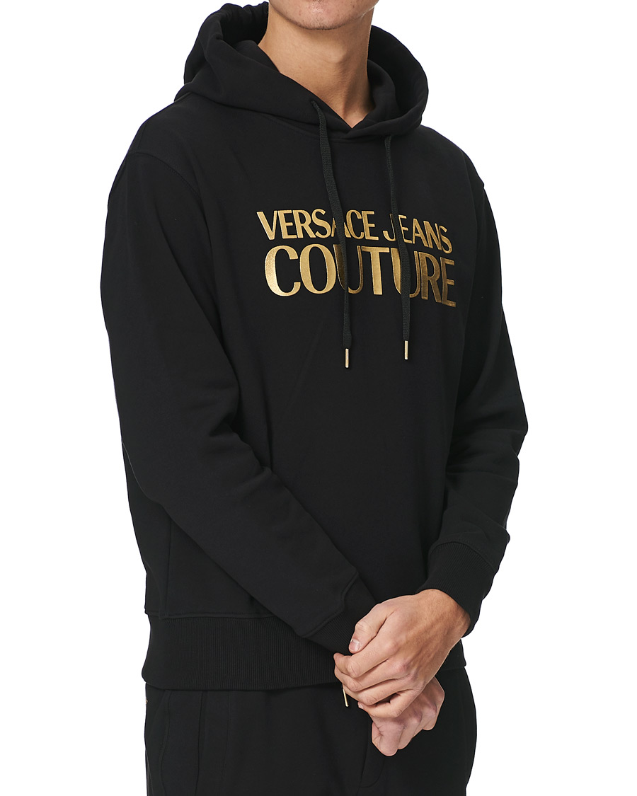 Heren | Truien | Versace Jeans Couture | Logo Hoodie Black