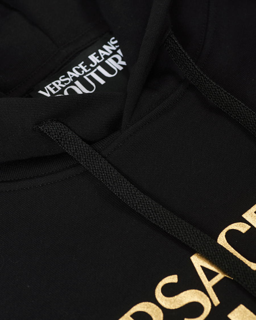 Heren | Truien | Versace Jeans Couture | Logo Hoodie Black