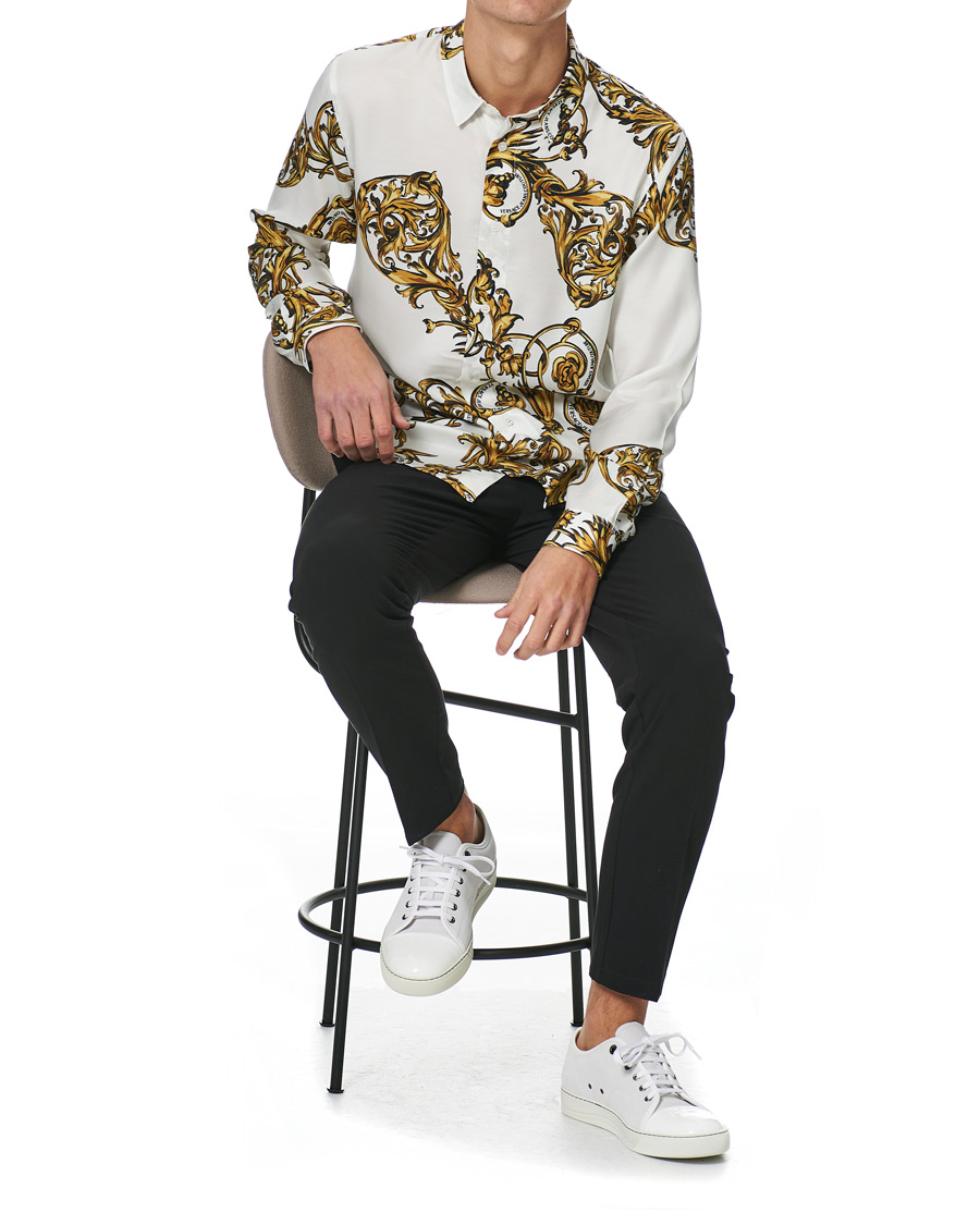 Homme | Chemises | Versace Jeans Couture | Garland Print Shirt White