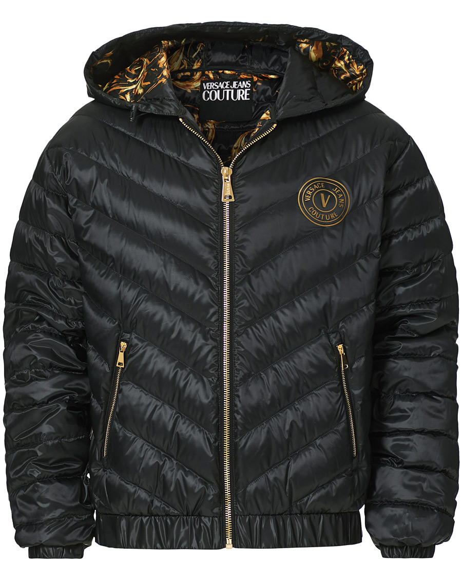 Heren | Jassen | Versace Jeans Couture | Hooded Jacket Black