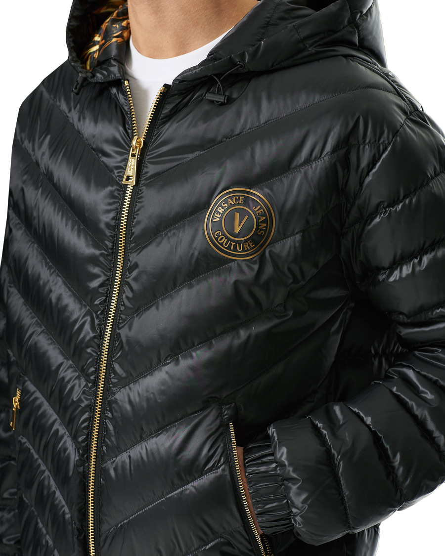 Heren | Jassen | Versace Jeans Couture | Hooded Jacket Black