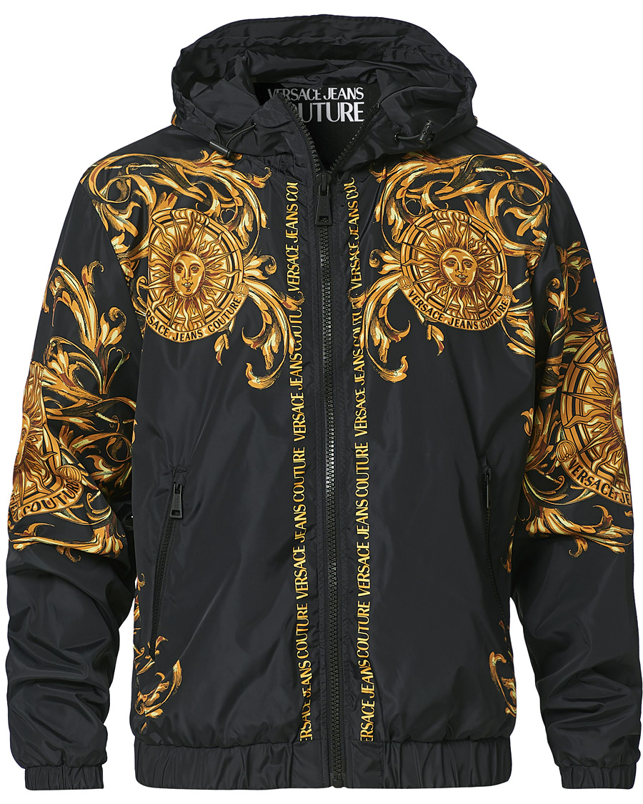 Homme | Manteaux Et Vestes | Versace Jeans Couture | Garland Print Jacket Black