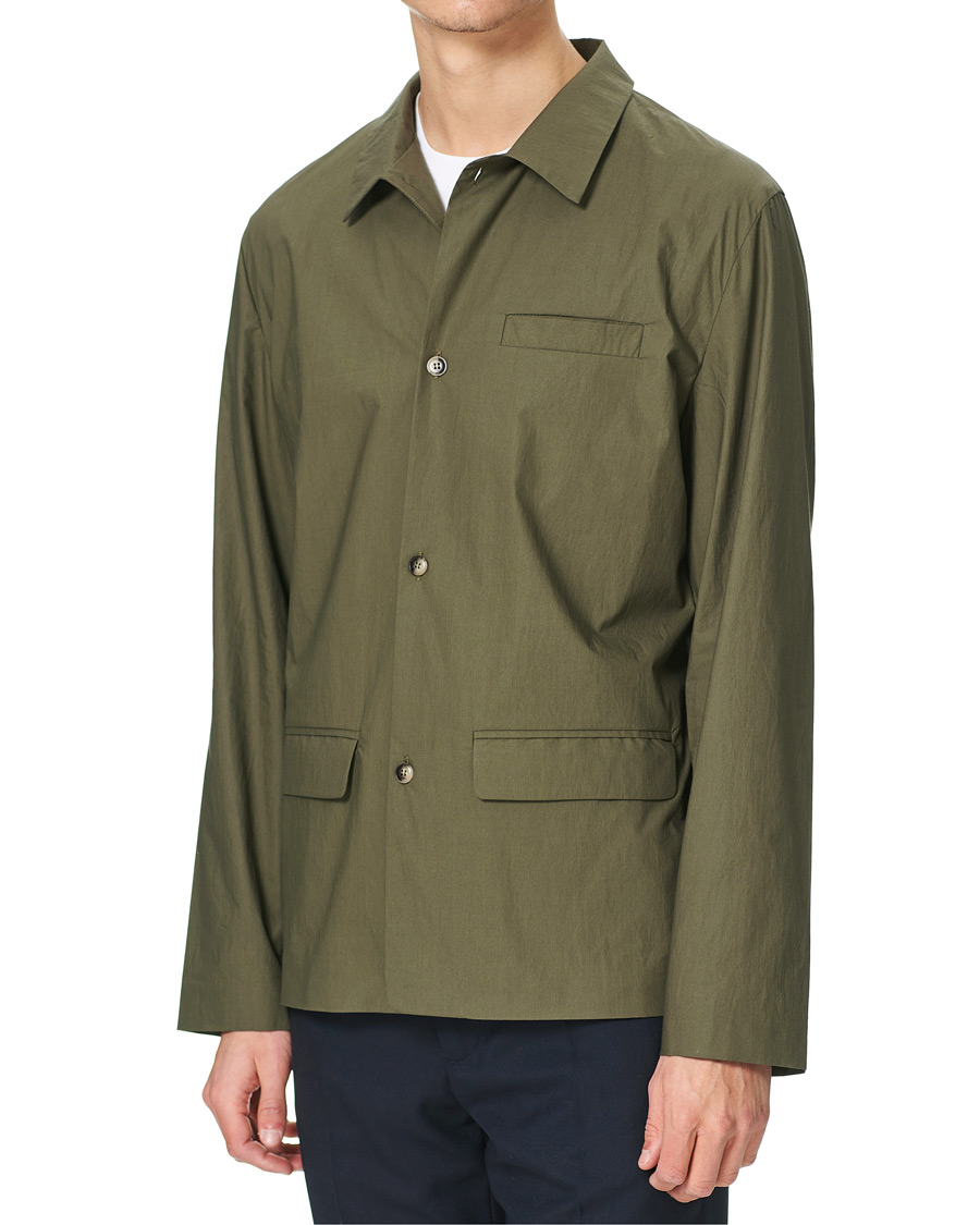 Homme | Chemises | Nanushka | Light Poplin Overshirt Olive