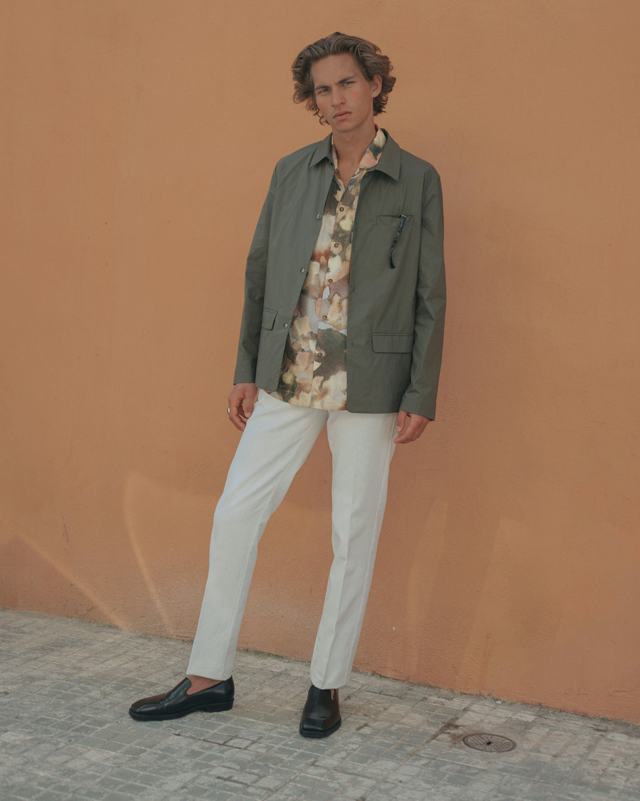 Homme | Chemises | Nanushka | Light Poplin Overshirt Olive