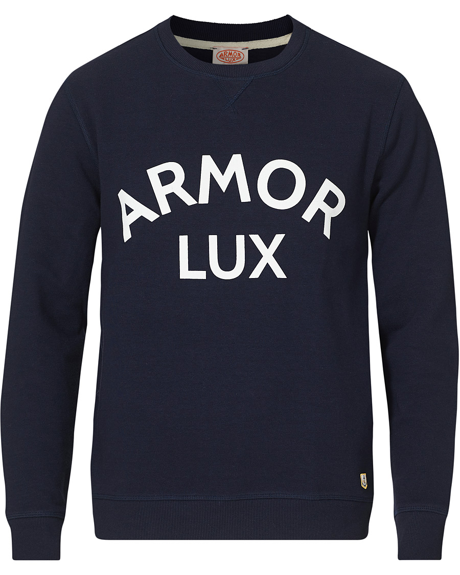 Homme | Pulls Et Tricots | Armor-lux | Heritage Bio Sweatshirt Navy