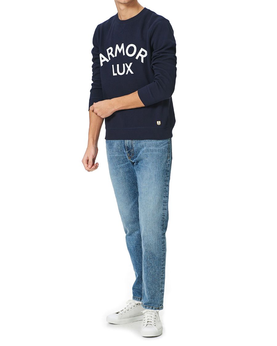 Homme | Pulls Et Tricots | Armor-lux | Heritage Bio Sweatshirt Navy